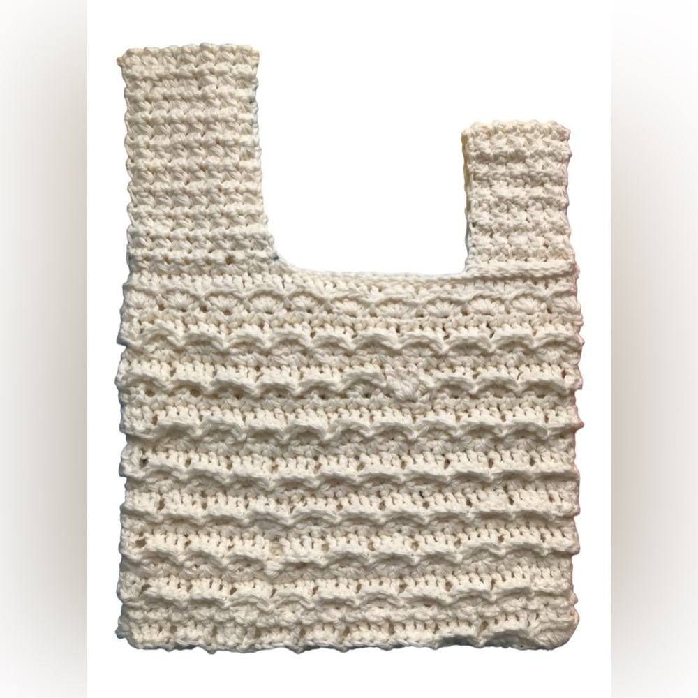 NWT Hand Crocheted Japanese Knot Bag, Mosu Bag